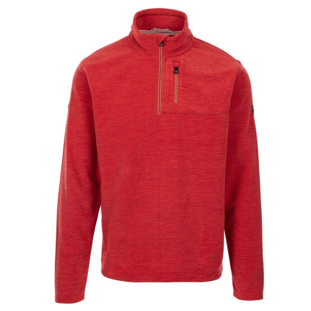 Trespass Mens Farnworth AT100 Fleece Top / Salsa